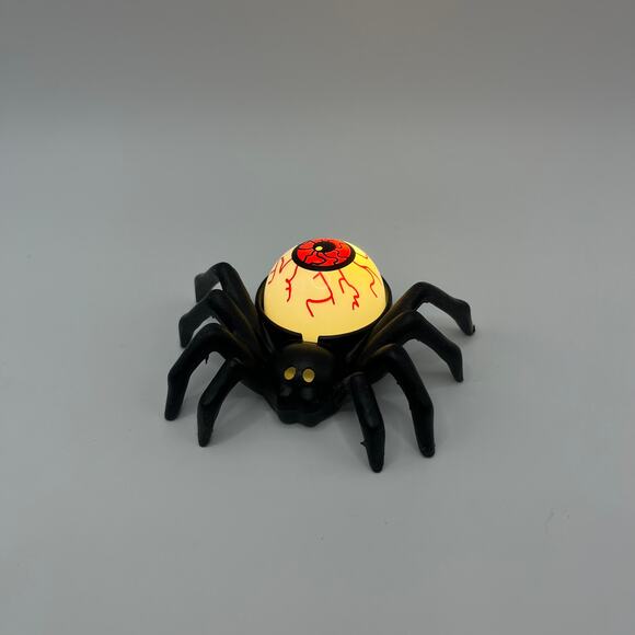 3 Pcs Halloween Spider Lights Decorations  Creepy Eyeball Spider Tea Lights - Picture 5 of 6